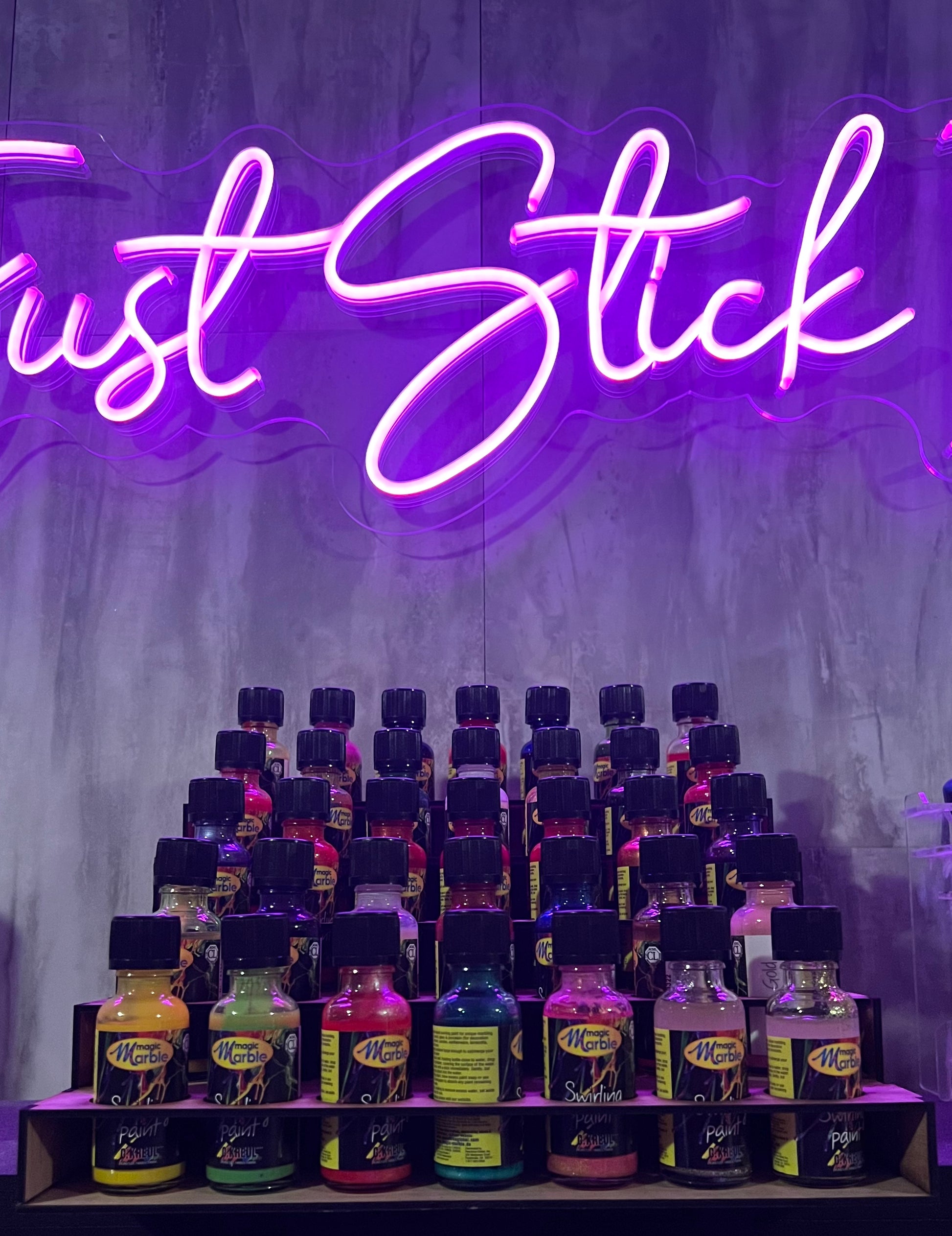 HydroDip Bottle Rack (35 Bottles) Just Stick It 1